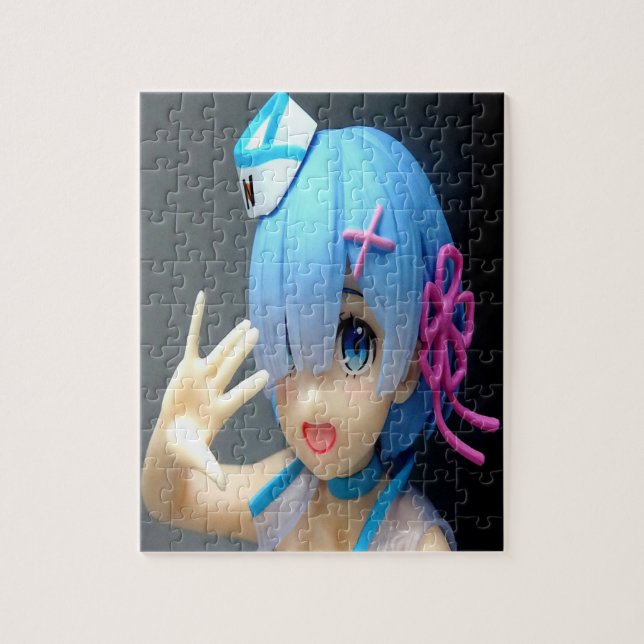 Quebra-cabeça Colección de figuras de manga de anime japonés (Vertical)