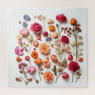 Quebra-cabeça Colheita de flores da primavera