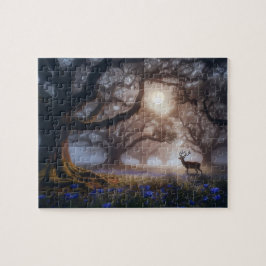 Quebra-cabeça Colheita Lunar - Veado