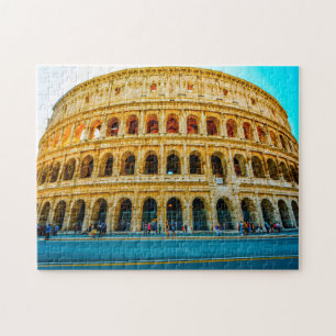 Quebra-cabeça Coliseu Roma.