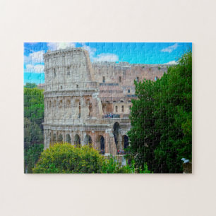Quebra-cabeça Coliseu Roma.