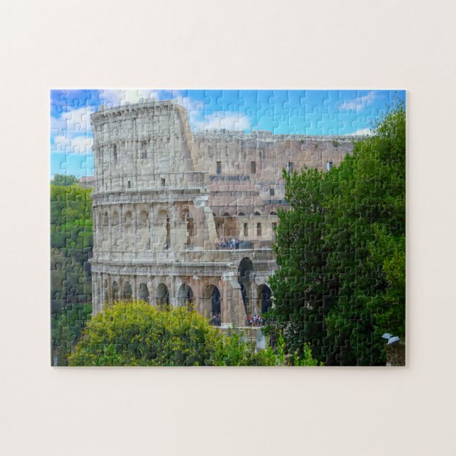 Quebra-cabeça Coliseu Roma. (Horizontal)