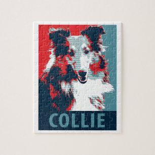 Quebra-cabeça Collie Hope Parody Poster