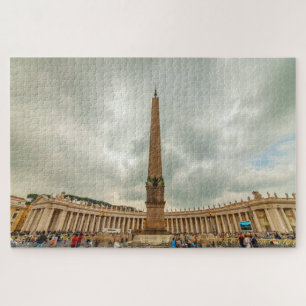 Quebra-cabeça Colônia de Obelisk e Bernini, Roma, Itália