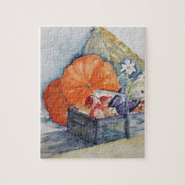 Quebra-cabeça Coloração d'água do outono (Vertical)