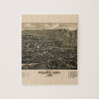 Quebra-cabeça Colorado dourado 1882