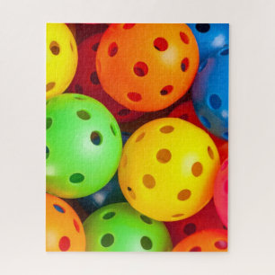 Quebra-cabeça Colorida de Pickleball