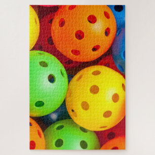 Quebra-cabeça Colorida de Pickleball