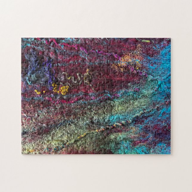 Quebra-cabeça colorido (Horizontal)