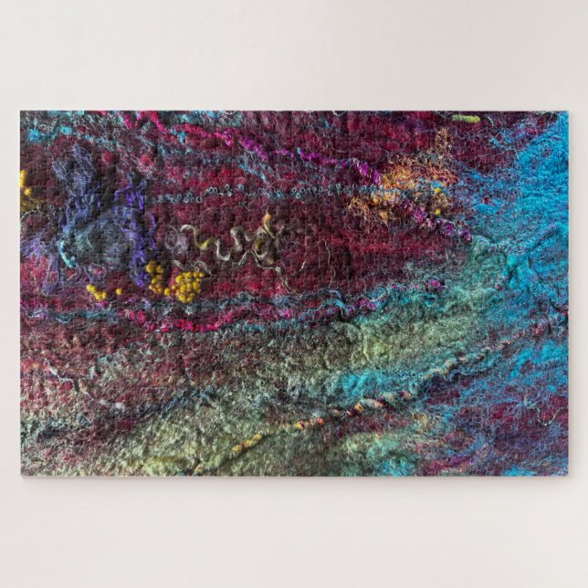 Quebra-cabeça colorido (Horizontal)