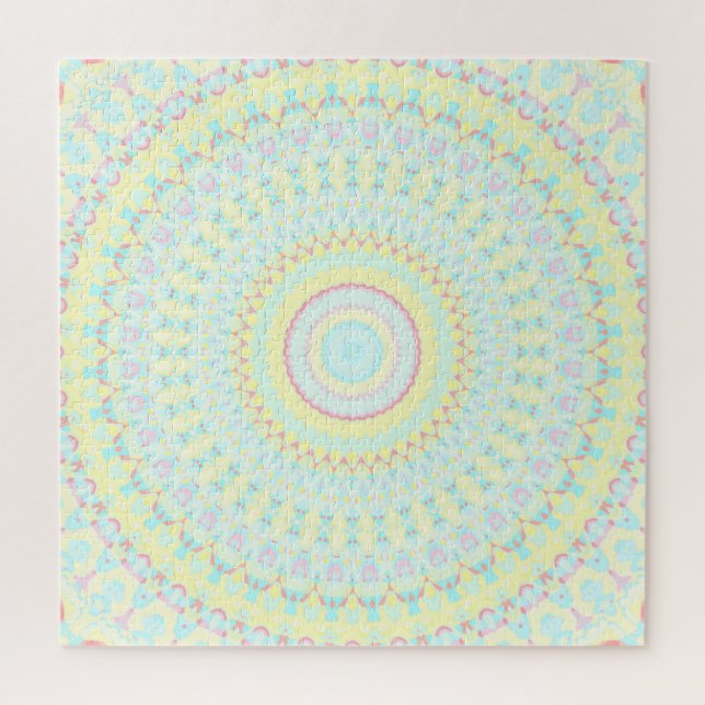 Quebra-cabeça Colorido Mandala  (Vertical)