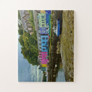 Quebra-cabeça Colorido Porto de Portree | Ilha de Skye