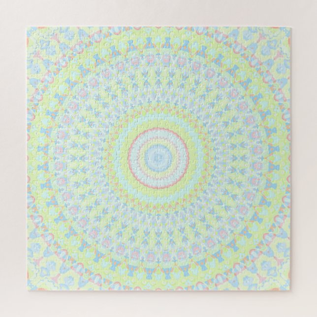 Quebra-cabeça Colorir Mandala (Vertical)