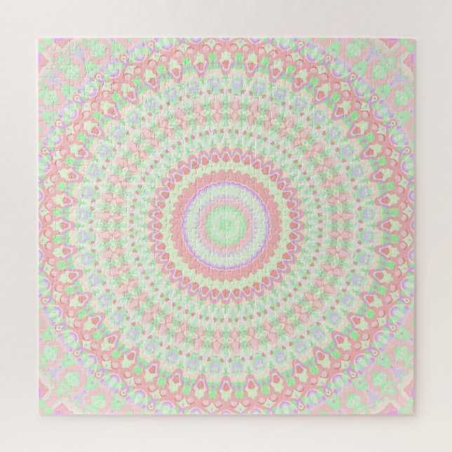 Quebra-cabeça Colorir Mandala (Vertical)