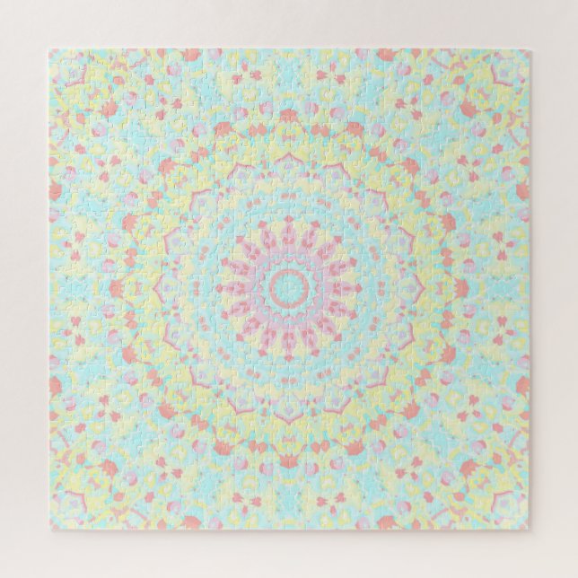 Quebra-cabeça Colorir Mandala (Vertical)