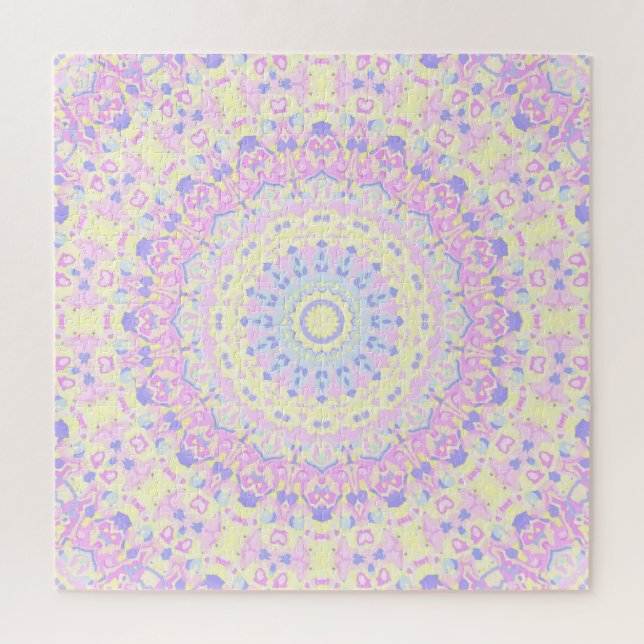 Quebra-cabeça Colorir Mandala (Vertical)