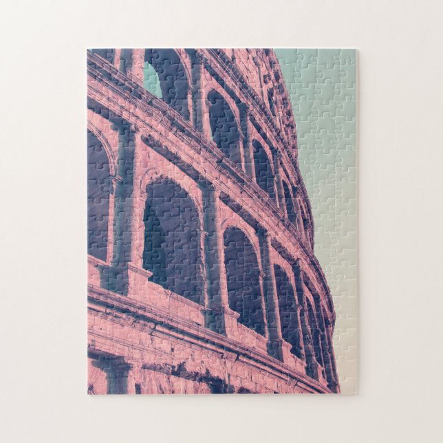 Quebra-cabeça Colósio em Roma. Romano monumental de três níveis (Vertical)