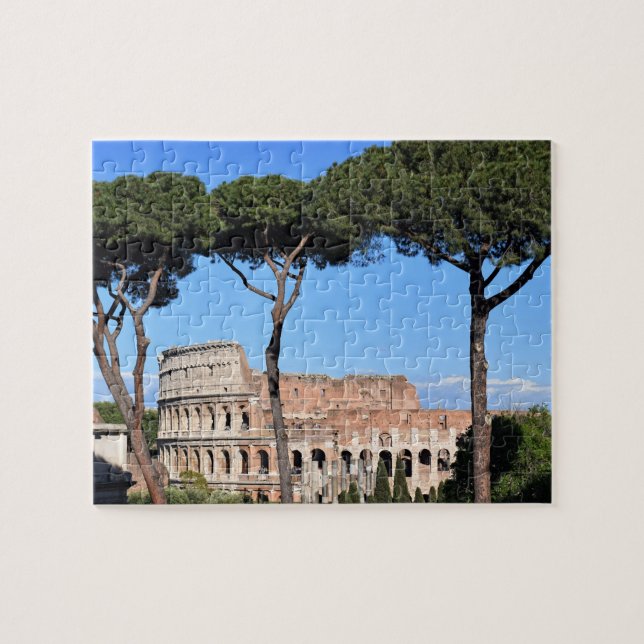 Quebra-cabeça Colosseum - Colosseo - Roma - 8x10 - 110 pc (Horizontal)