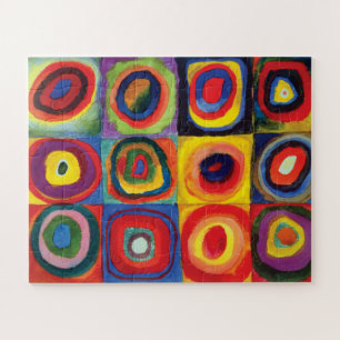 Quebra-cabeça Colour Study by Wassily Kandinsky