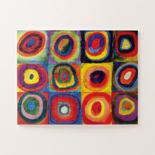 Quebra-cabeça Colour Study by Wassily Kandinsky