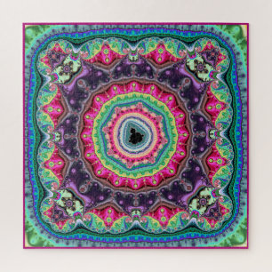 Quebra-cabeça Colourful Mandelbrot