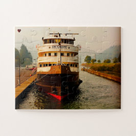 Quebra-cabeça Columbia River Gorge Oregon.