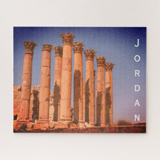 Quebra-cabeça colunas romanas de jerash