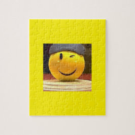 Quebra-cabeça com caixa de presentes