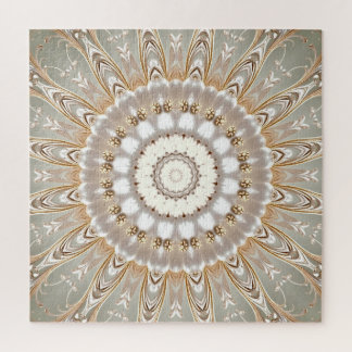 Quebra-cabeça com Padrão de Mandala Floral Ornamen