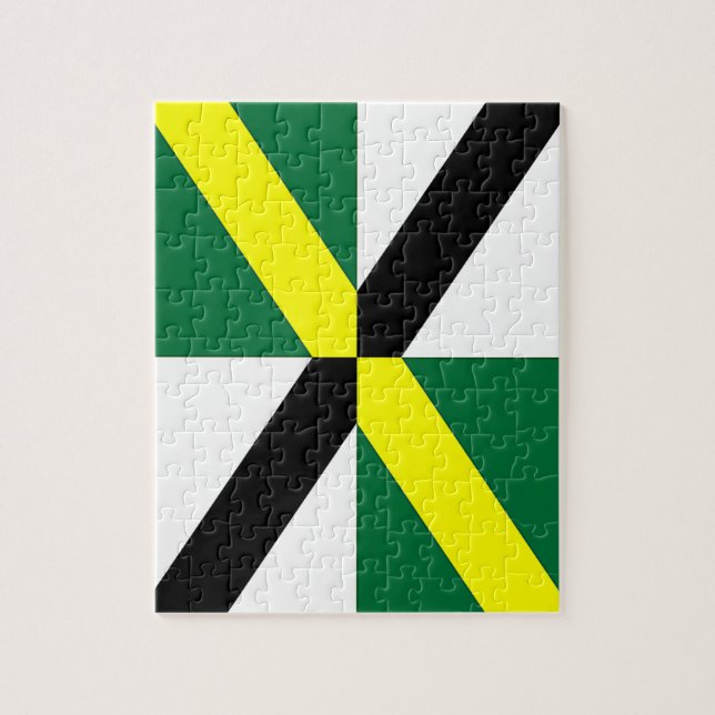 Quebra-cabeça com Sinalizador da Cidade de Montere (Vertical)