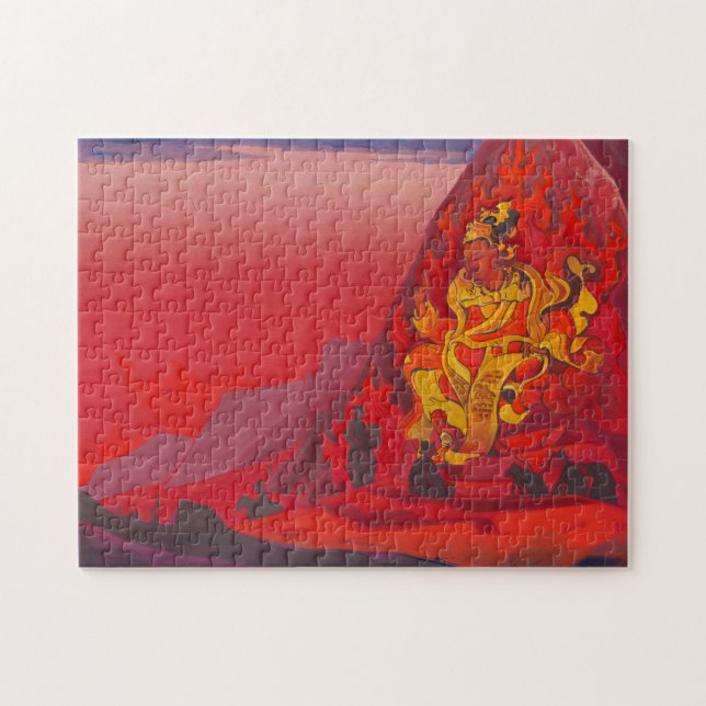 Quebra-cabeça Comando de Rigden Djapo por Nicholas Roerich (Horizontal)