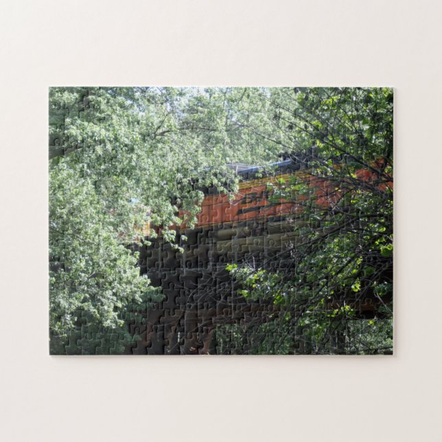 Quebra-cabeça Comboio (Horizontal)