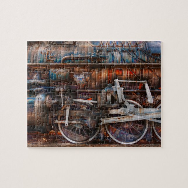 Quebra-cabeça Comboio - Com idade vem beleza (Horizontal)