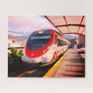Quebra-cabeça Comboio da Renfe na Espanha