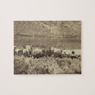 Quebra-cabeça Comboio Emigrantes em Foto de Eco Canyon