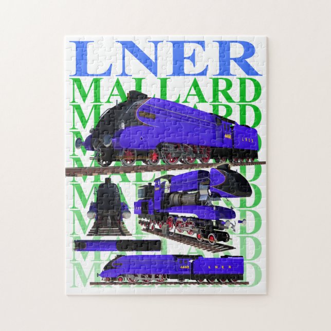 Quebra-cabeça Comboio Mallard, disjuntor (Vertical)