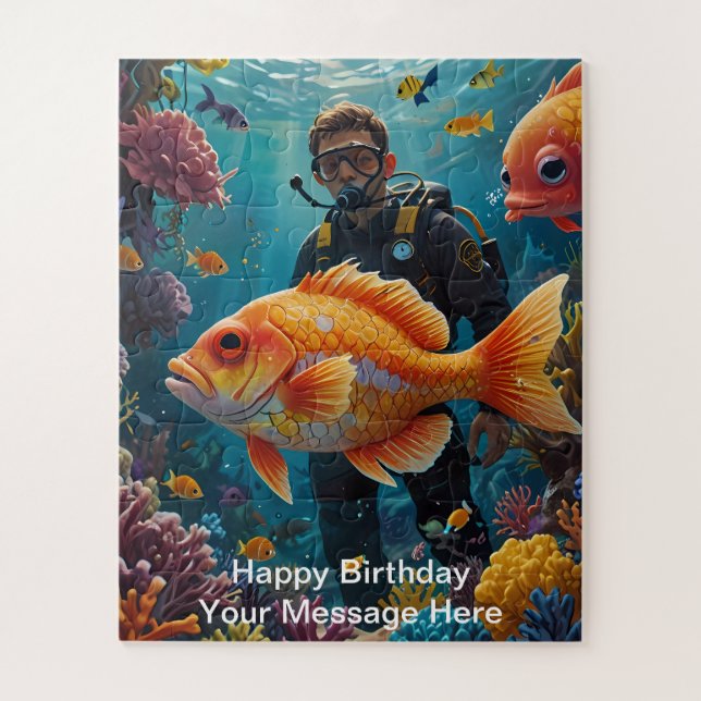 Quebra-cabeça Comboios, aviões e Aventura Submarina (Vertical)