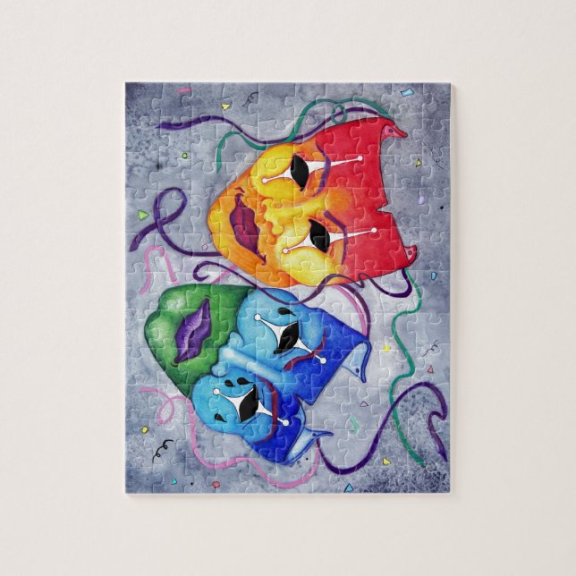 Quebra-cabeça Comédia e Tragédia (Vertical)