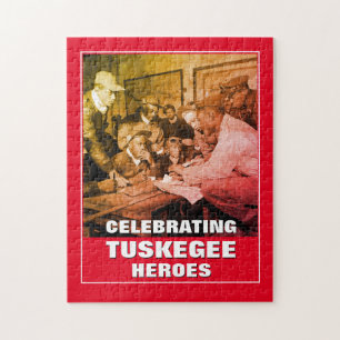Quebra-cabeça Comemorando o DIA DOS PILOTOS DE TUSKEGEE