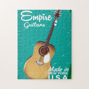 Quebra-cabeça Comercial de guitarra acústica venenosa