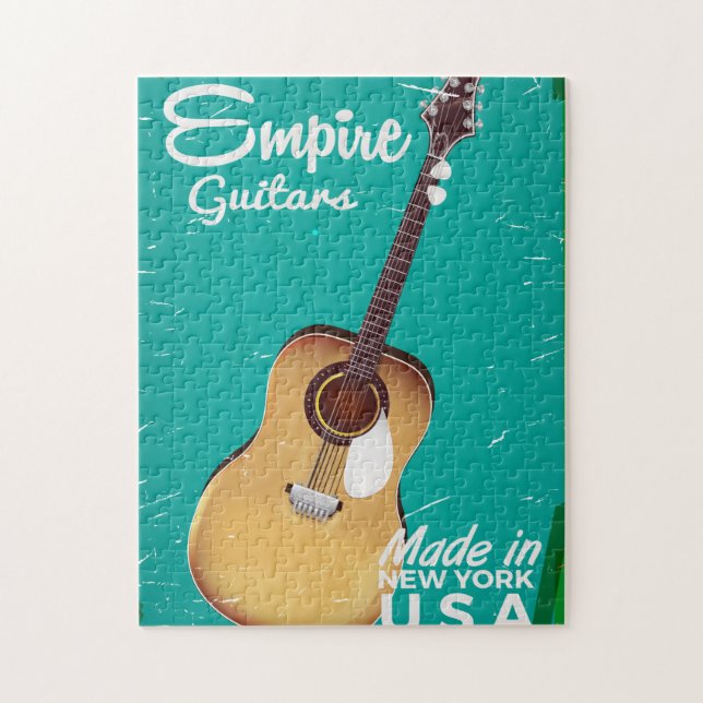 Quebra-cabeça Comercial de guitarra acústica venenosa (Vertical)