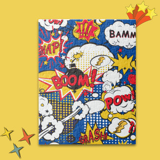 Quebra-cabeça Comic Book Superhero 