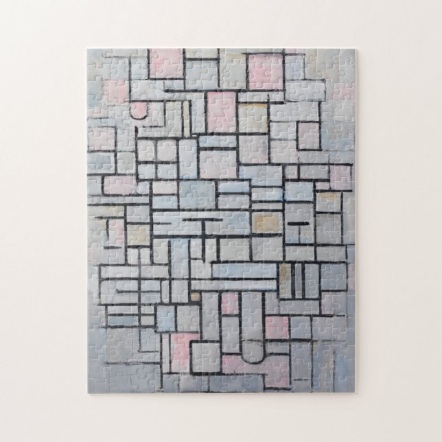 Quebra-cabeça Composição IV 1914 de Piet Mondrian (Vertical)