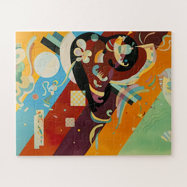 Quebra-cabeça Composição IX, Wassily Kandinsky (Horizontal)