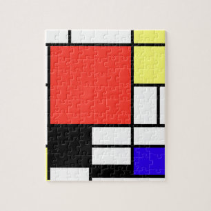 Quebra-cabeça Composição, Mondriaan