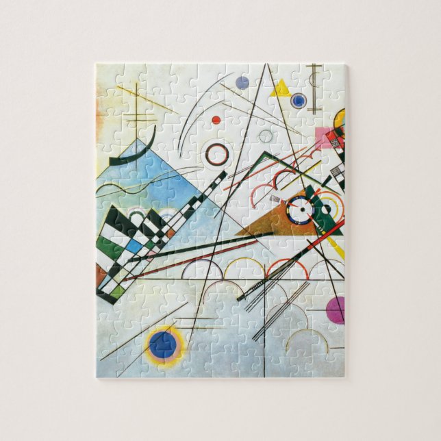 Quebra-cabeça Composição VIII por Wassily Kandinsky (Vertical)