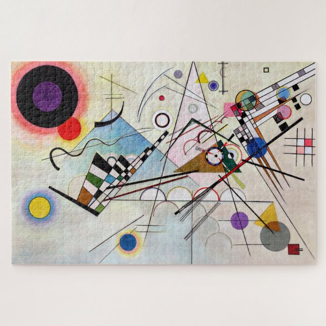 Quebra-cabeça Composição VIII, Wassily Kandinsky (Horizontal)