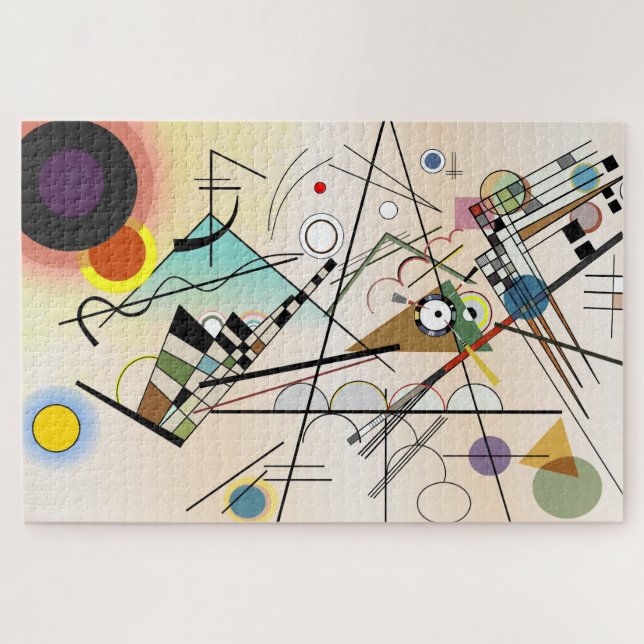 Quebra-cabeça Composition VIII by Wassily Kandinsky (Horizontal)