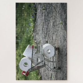 Quebra-cabeça Compra de papel higiênico