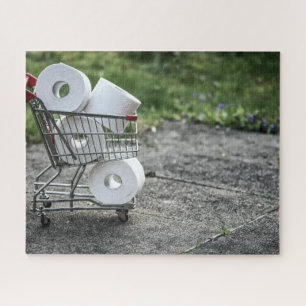 Quebra-cabeça Compra de papel higiênico